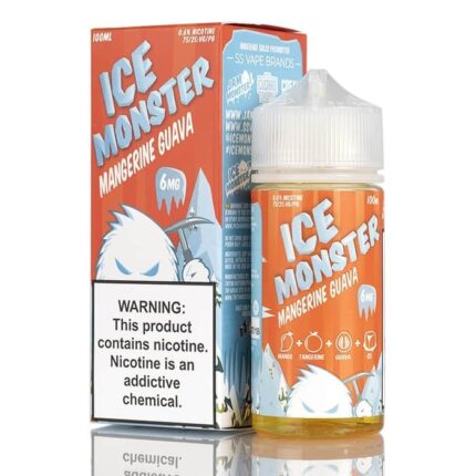 ICE MONSTER – MANGERINE GUAVA BY JAM MONSTER LIQUIDS – 100ML
