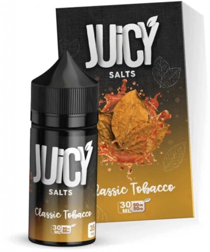 juicy salts classic tobacco 30ml
