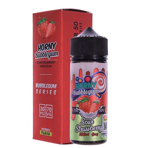Horny Bubblegum Sour Strawberry