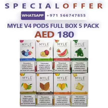 MYLE V4 Pods Full Box offer