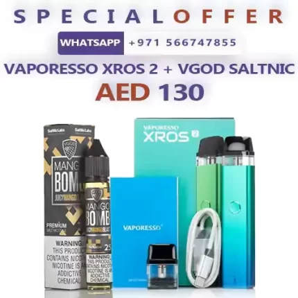 VAPORESSO XROS 2 with VGOD SaltNic 30ml offer