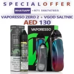 VAPORESSO ZERO 2 with VGOD SaltNic 30ml Offer