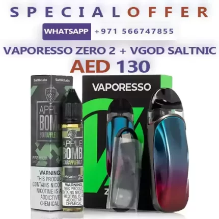 VAPORESSO ZERO 2 with VGOD SaltNic 30ml Offer